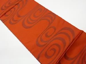 リサイクル　流水模様織出し袋帯